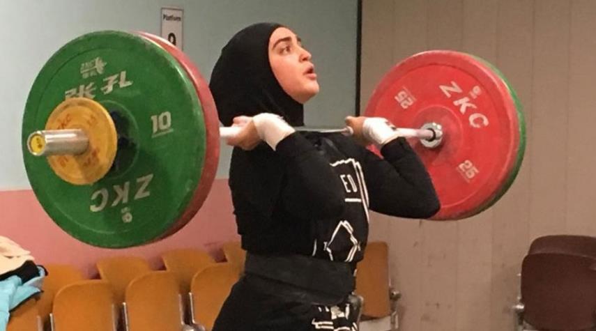 الفريق الايراني للسيدات يشارك في بطولة رفع الاثقال الاسيوية