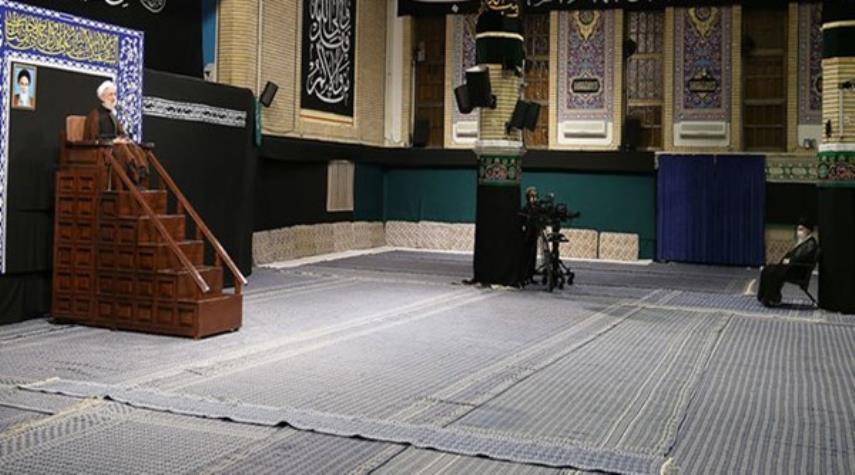  وزير الصحة الايراني يشيد بإقامة الإمام الخامنئي مراسم العزاء الحسيني بشكل رمزي 