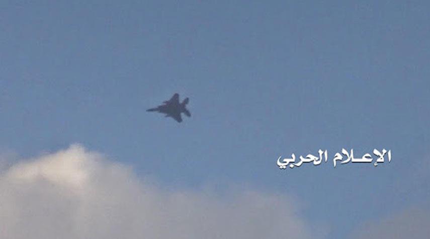 القوات اليمنية تسقط طائرة للعدوان في الجوف