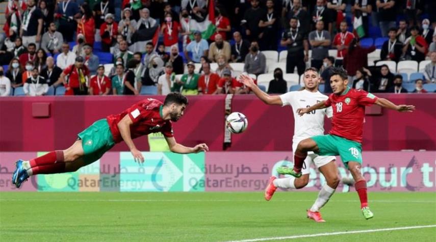 المنتخب المغربي يبلغ ربع نهائي كأس العرب بفوزه على الأردن