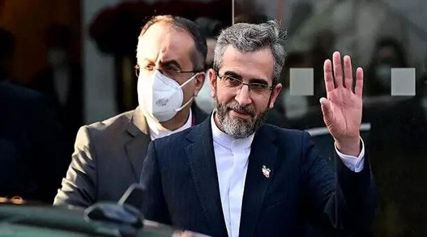 كبير المفاوضين الإيرانيين يتجة إلى فندق "كوبورغ" لإجراء محادثات ثنائية
