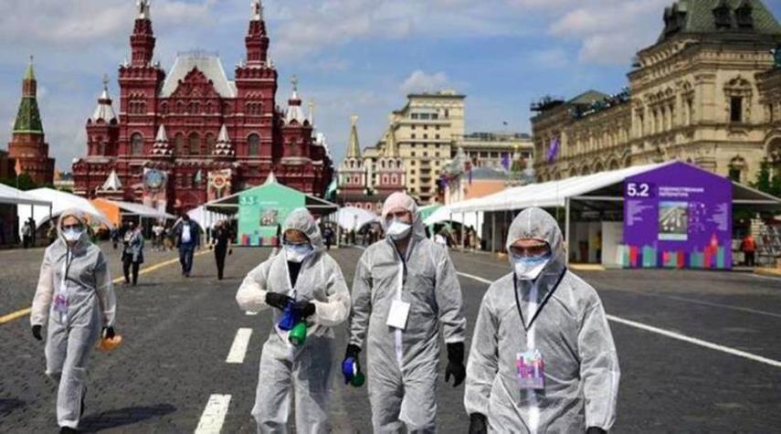 رصد 57 ألف إصابة بكورونا في روسيا 
