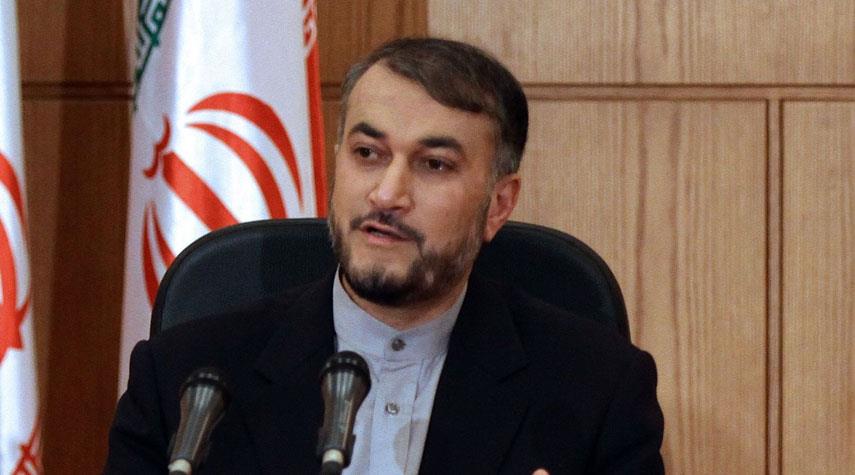 وزير الخارجية الإيراني ينعي الشيخ خليفة بن زايد