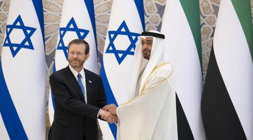رئيس كيان الاحتلال يزور الإمارات لتعزية محمد بن زايد