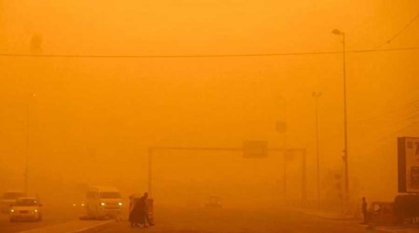 الأنواء الجوية تحدد موعد انتهاء العاصفة الترابية في العراق
