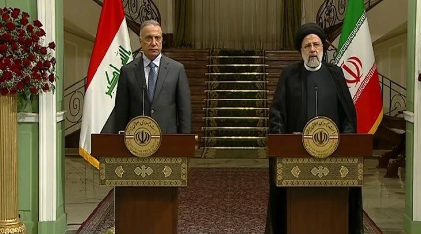 الرئيس الإيراني يؤكد على العلاقة القوية والمتجذرة مع العراق