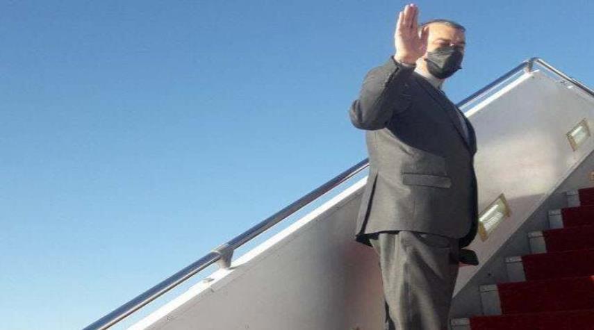 وزير الخارجية الايراني يتوجه إلى أنقرة