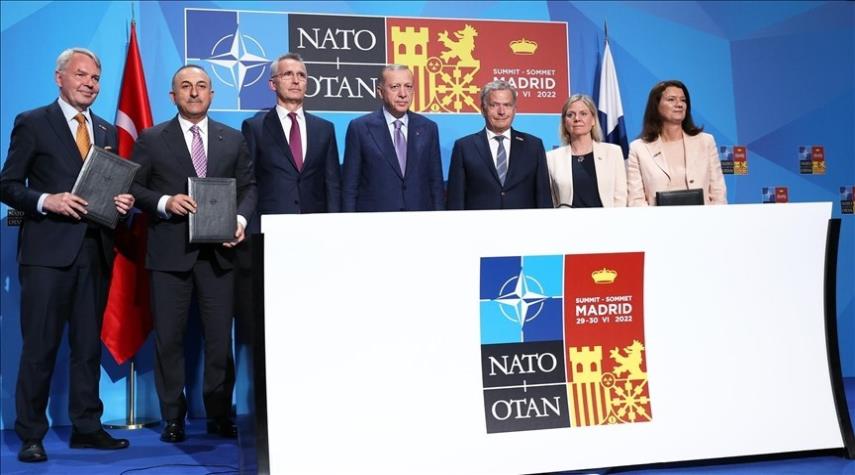 تركيا تدعم ترشيح فنلندا والسويد للانضمام إلى حلف الناتو