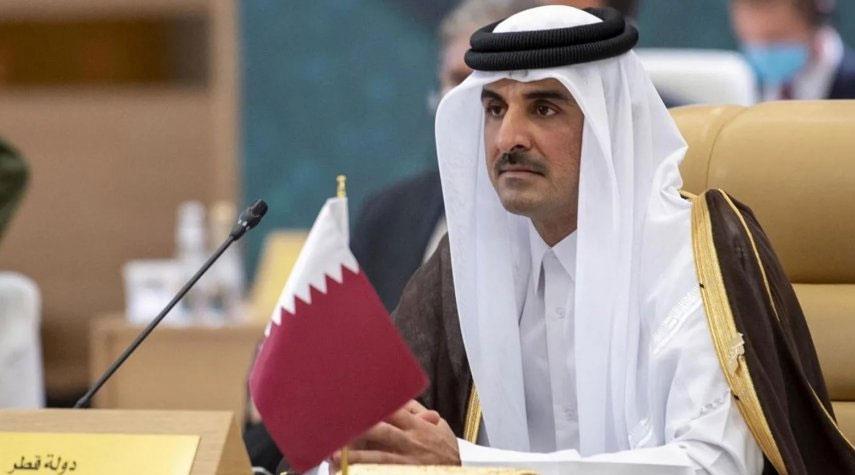 أمير قطر يؤكد حق دول المنطقة باستخدام الطاقة النووية للأغراض السلمية