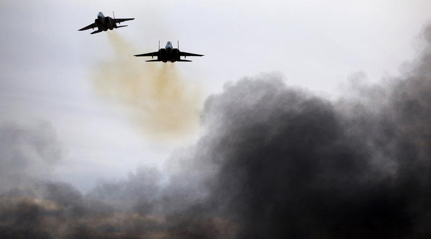 طائرات الاحتلال تقصف موقع للمقاومة شمال غزة