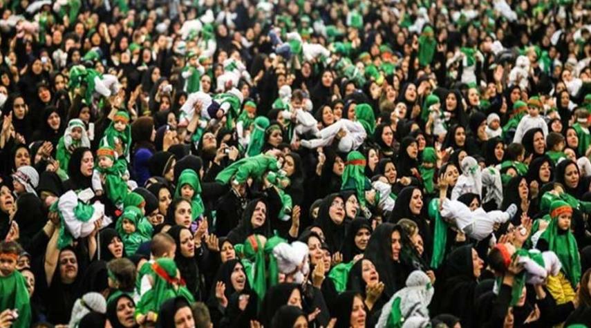 7500 مدينة إيرانية وإسلامية تحيي مراسم الطفل الرضيع العالمية