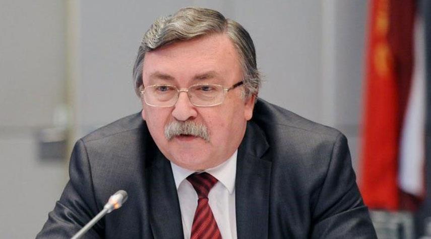 اوليانوف: توزيع النص النهائي لمسودة القرار بشأن الاتفاق النووي