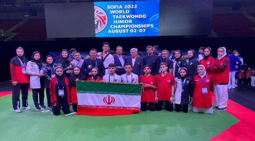 إيران تحرز وصافة بطولة العالم للتايكواندو للناشئين 