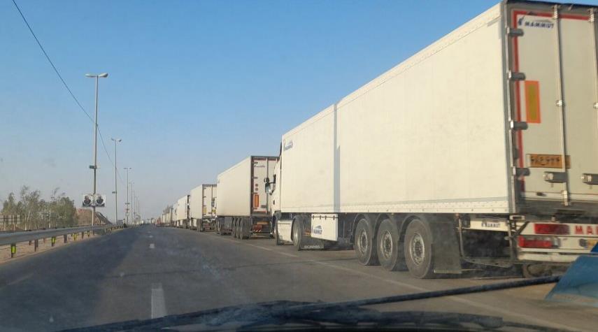 مسؤول ايراني: التصدير من معبر خسروي الحدودي يسير بشكل عادي
