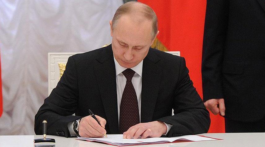 الرئيس الروسي يأمر بنقل إدارة زابوروجيا النووية إلى بلاده