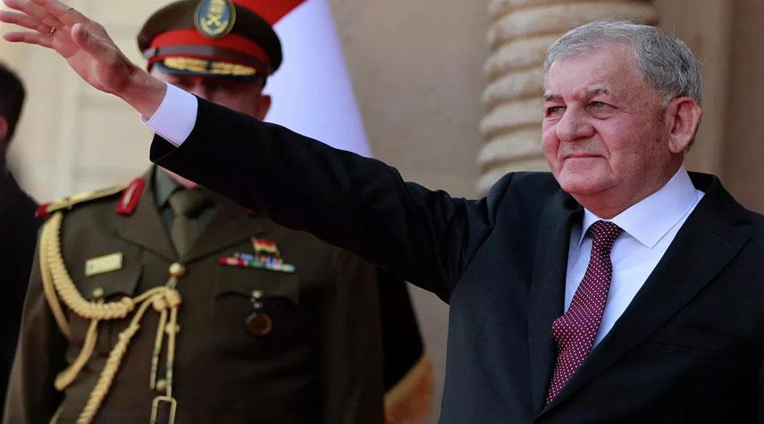 الرئاسة العراقية توضح بشأن لقاءات رشيد في مصر والجزائر