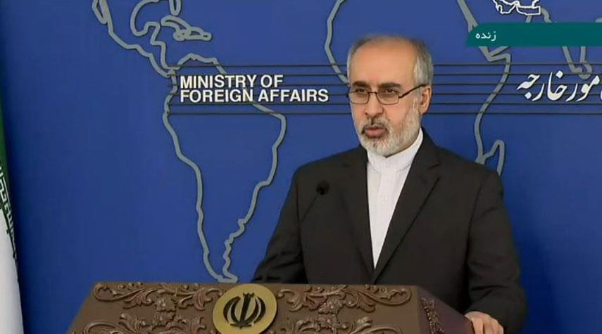 وزارة الخارجية: ايران لن تسمح لأي دولة بالتدخل في شؤونها الداخلية