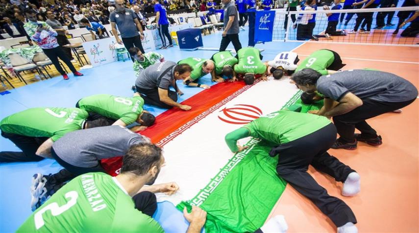 إيران الأولى عالميا في الكرة الطائرة جلوس