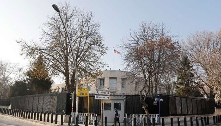 إطلاق نار على السفارة الأمريكية في تركيا
