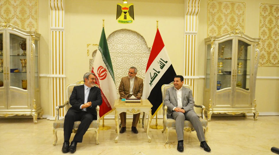 وزير الداخلية الإيراني في بغداد