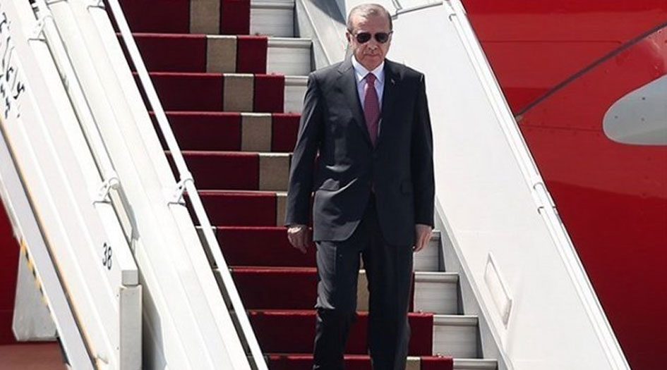 الرئيس التركي يصل طهران للمشاركة في القمة الثلاثية