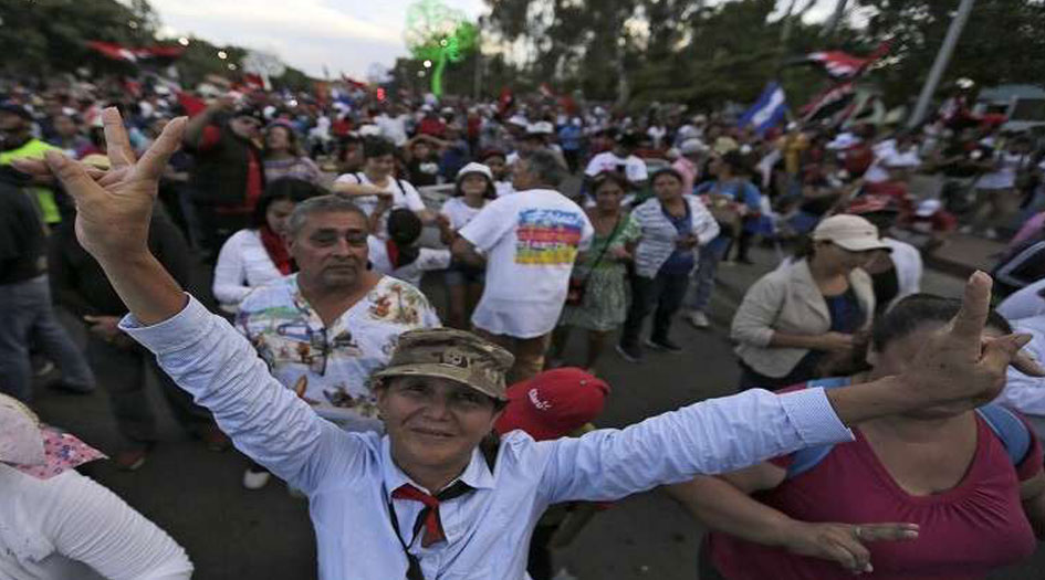 أنصار رئيس نيكاراغوا يتظاهرون في ماناغوا 