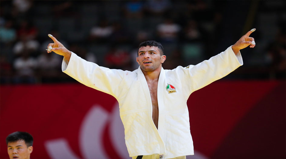 بطل الجودو الايراني "ملائي" يتقلد الذهب في بطولة العالم