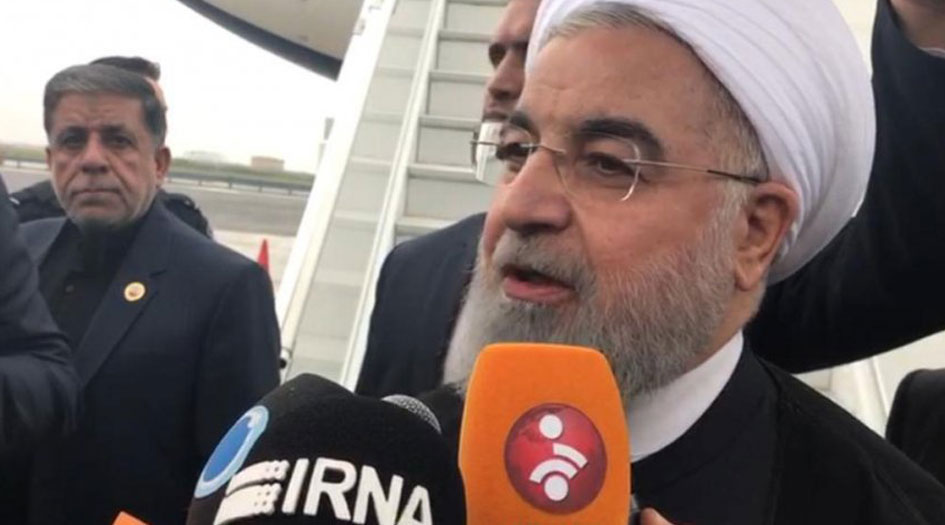 الرئيس روحاني: سنستعرض مخالفات اميركا للتعهدات الدولية 