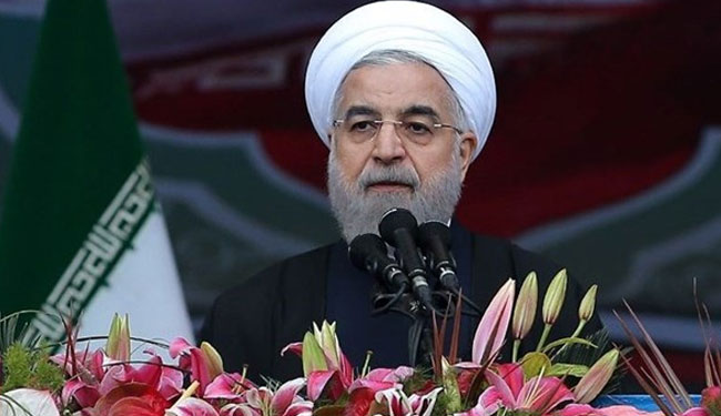 الرئيس روحاني يستبعد الحل العسكري للازمة في اليمن