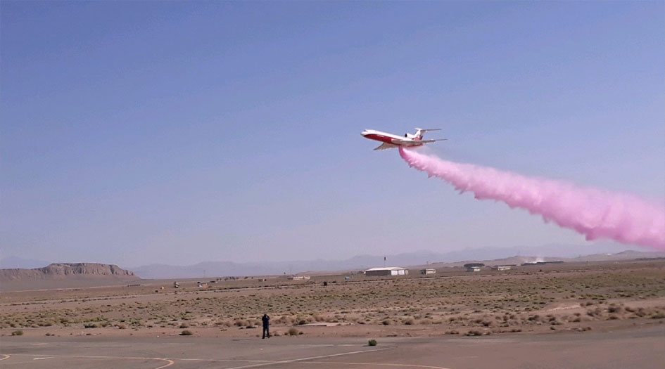 ايران تطلق أول منظومة جوية متطورة ثقيلة لإطفاء الحرائق