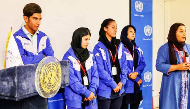 الأمم المتحدة تنتخب لاعبي الكانوي الإيرانيين سفراء للسلام والصداقة