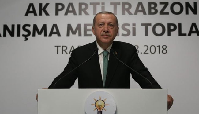 أردوغان يطلب وقف استشارات شركة أمريكية