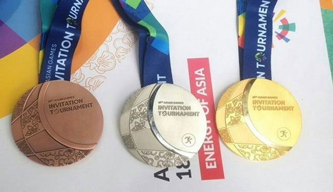 حصيلة ايران تجاوزت ۱۰۰ ميدالية ملونة
