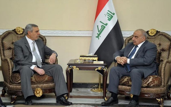 العراق..عبد المهدي والخزاعي يؤكدان أهمية دعم الحكومة المقبلة