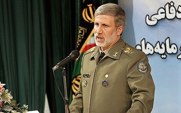 وزير الدفاع الايراني: ليست لدينا أية مخاوف من الحظر