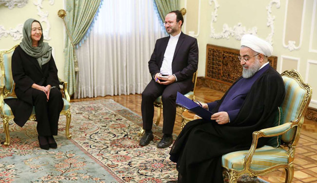 الرئيس روحاني: ايران مستعدة للتعاون الاقتصادي والسياسي مع اوروبا