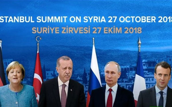 انطلاق قمة اسطنبول الرباعية حول سوريا