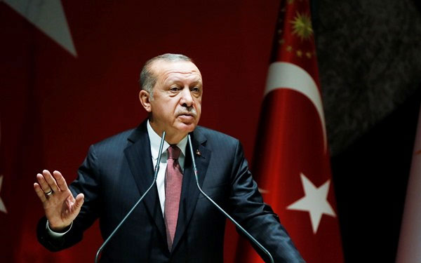 إردوغان يعلن توسيع عمليات قواته شرق الفرات بسوريا