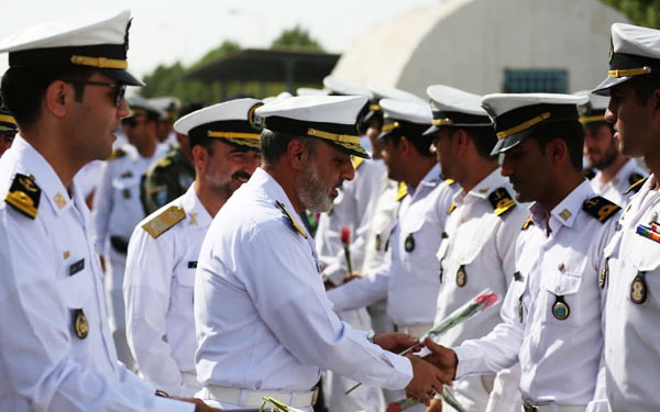 بندرعباس يستقبل المجموعة البحرية الايرانية الـ 56