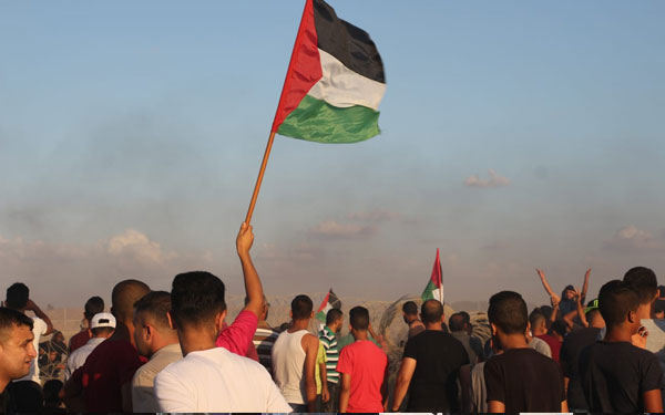 إصابة 32 فلسطيني بقمع الاحتلال شرق القطاع