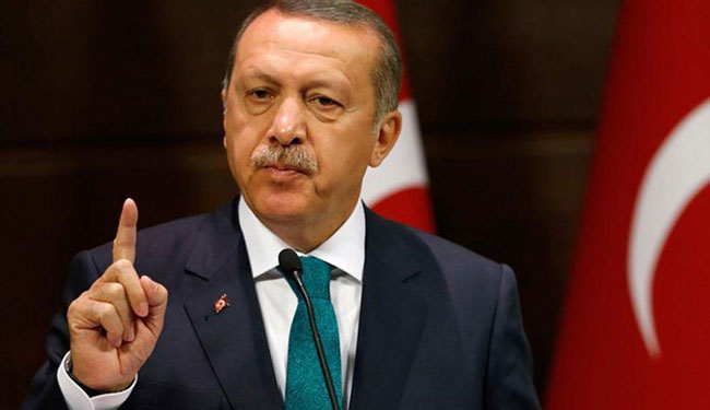 إردوغان يرفض التنقيب عن الغاز في المياه التركية