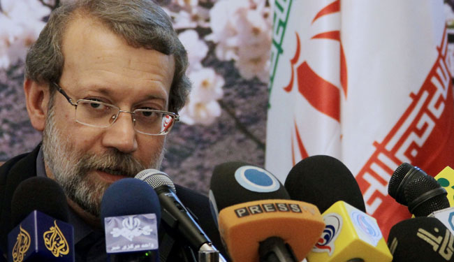 لاريجاني يؤكد ان ايران قادرة على مواجهة الحظر الامريكي