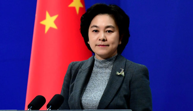 الصين: التعاون بين بكين وايران شفاف ومشروع وينبغي ان يحترم