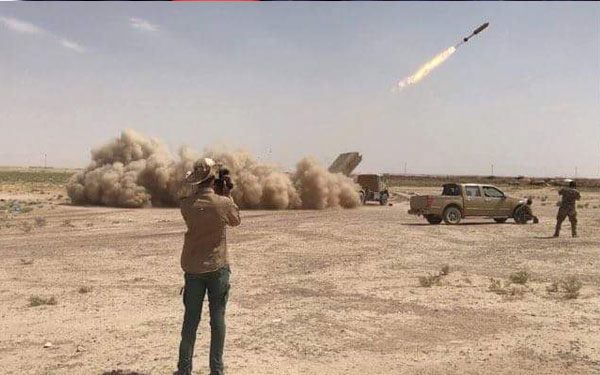 العراق يعزز قدراته الصاروخية على حدوده مع سوريا
