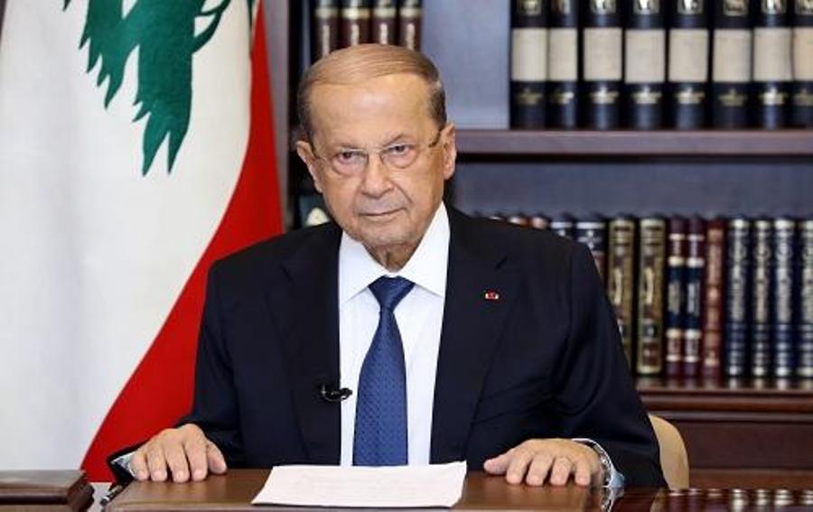 الرئيس اللبناني: لبنان يعيش اليوم ازمة تشكيل الحكومة