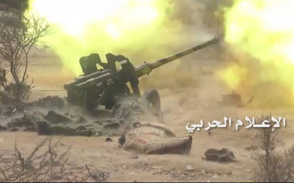 اليمن...قصف مدفعي يحقق اصابات بين مرتزقة العدوان