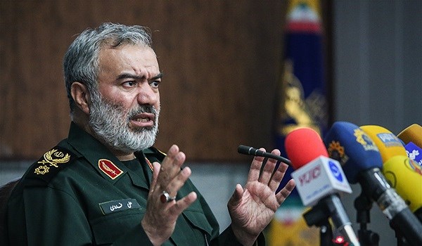 قائد بحرس الثورة: الاميركان اقروا بفشلهم امام ايران