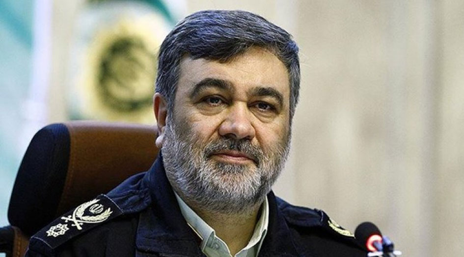 العميد اشتري: لا يوجد مكان في إيران يعاني من عدم الاستقرار الأمني