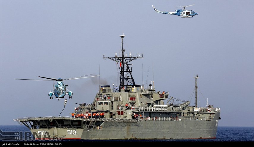 المحيط الهندي يشهد مناورة عسكرية تنفذها ايران