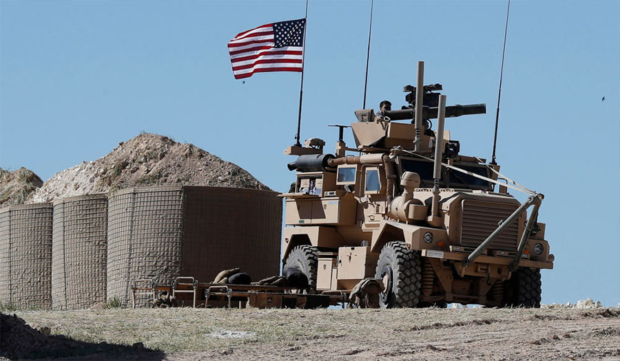 القوات الامريكية تنهب الكنوز الأثرية في منبج السورية 